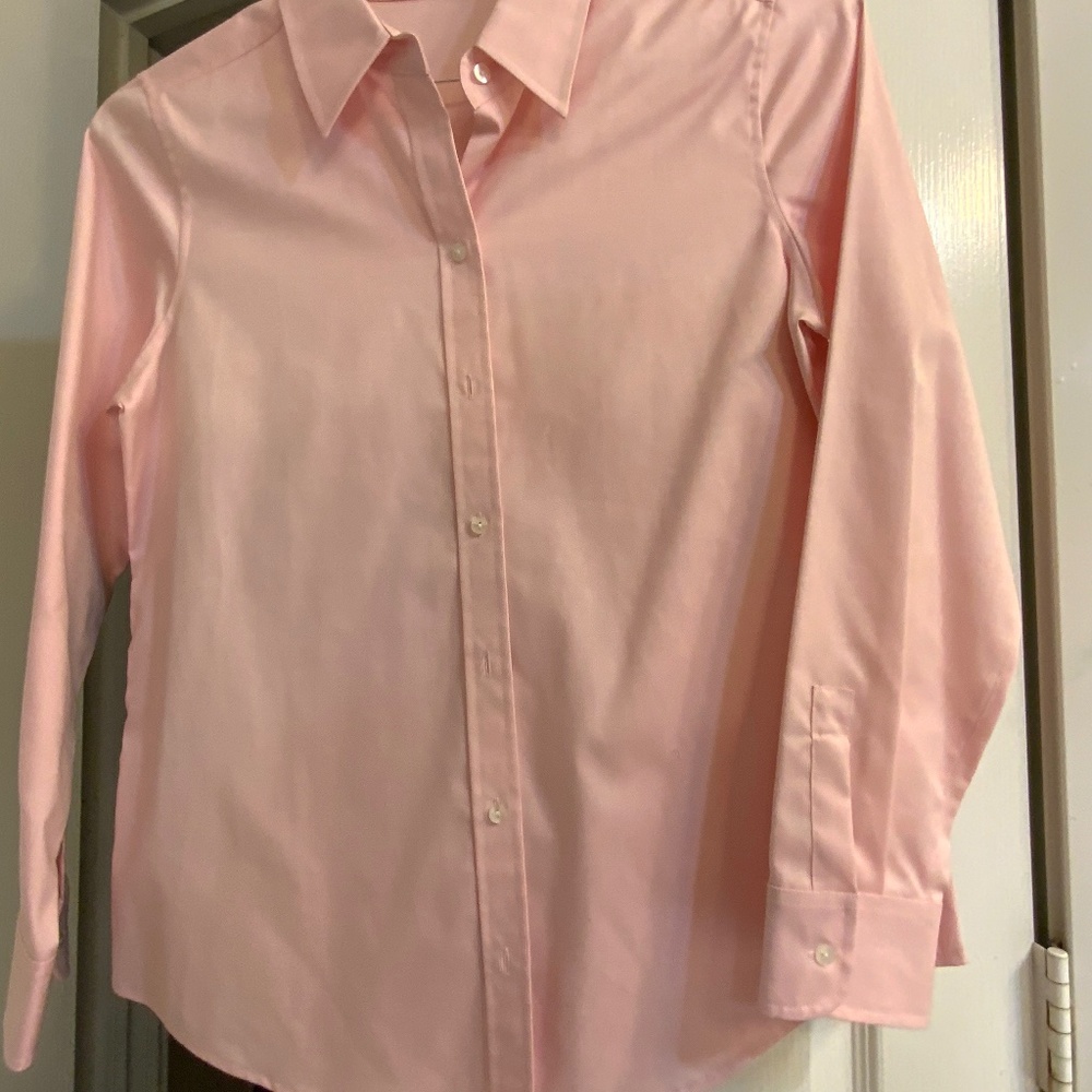 Fabulous Pink Oxford Button Down Shirt